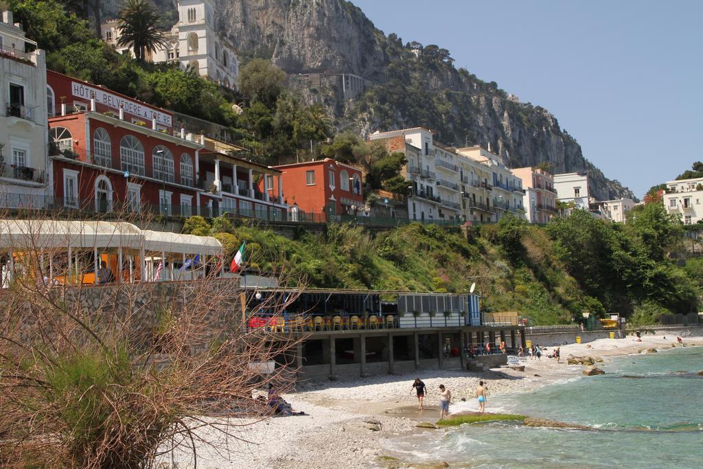 Hotel Belvedere E Tre Re Capri Exteriér fotografie