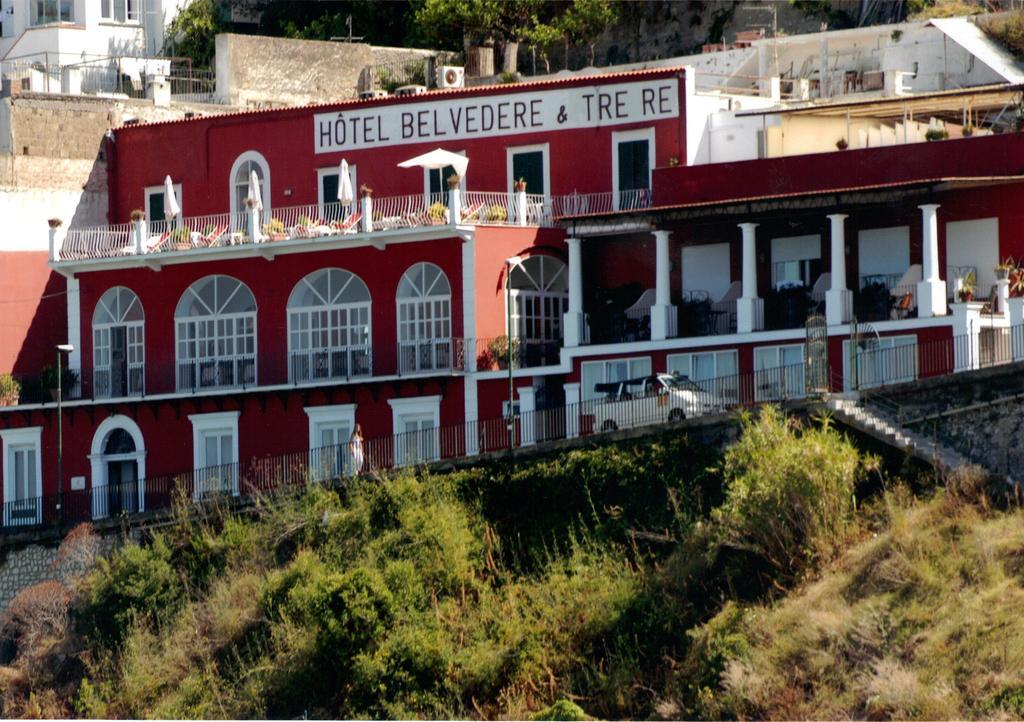 Hotel Belvedere E Tre Re Capri Exteriér fotografie