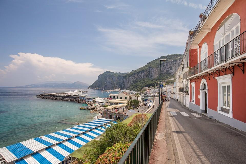 Hotel Belvedere E Tre Re Capri Exteriér fotografie