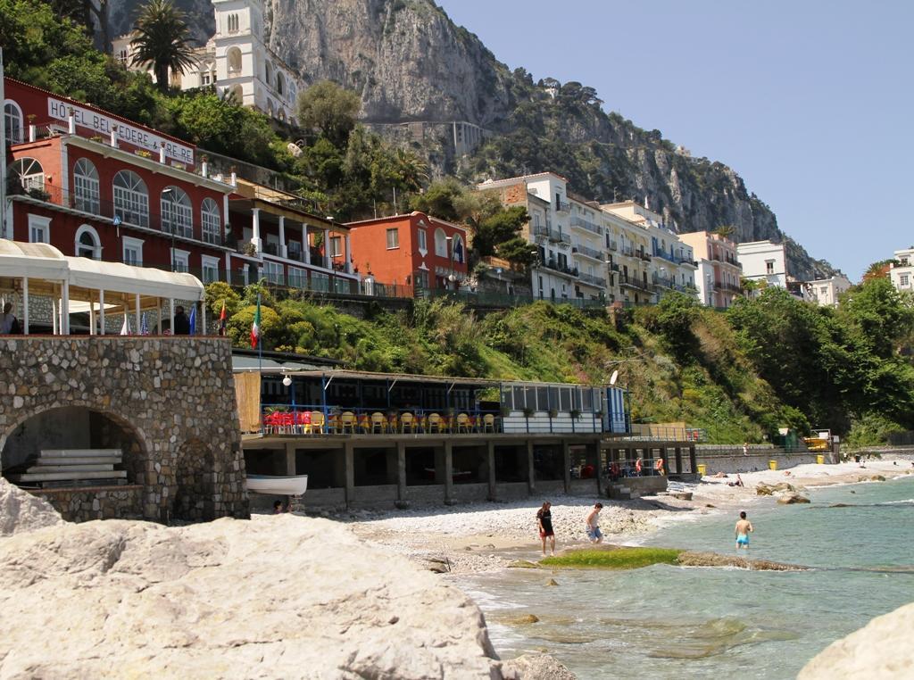 Hotel Belvedere E Tre Re Capri Exteriér fotografie
